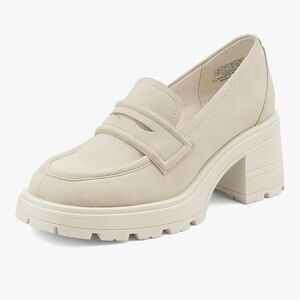 ✨JENN ARDOR Womens Platform Loafers Chunky Heel Penny Loafer - size 9.5✨